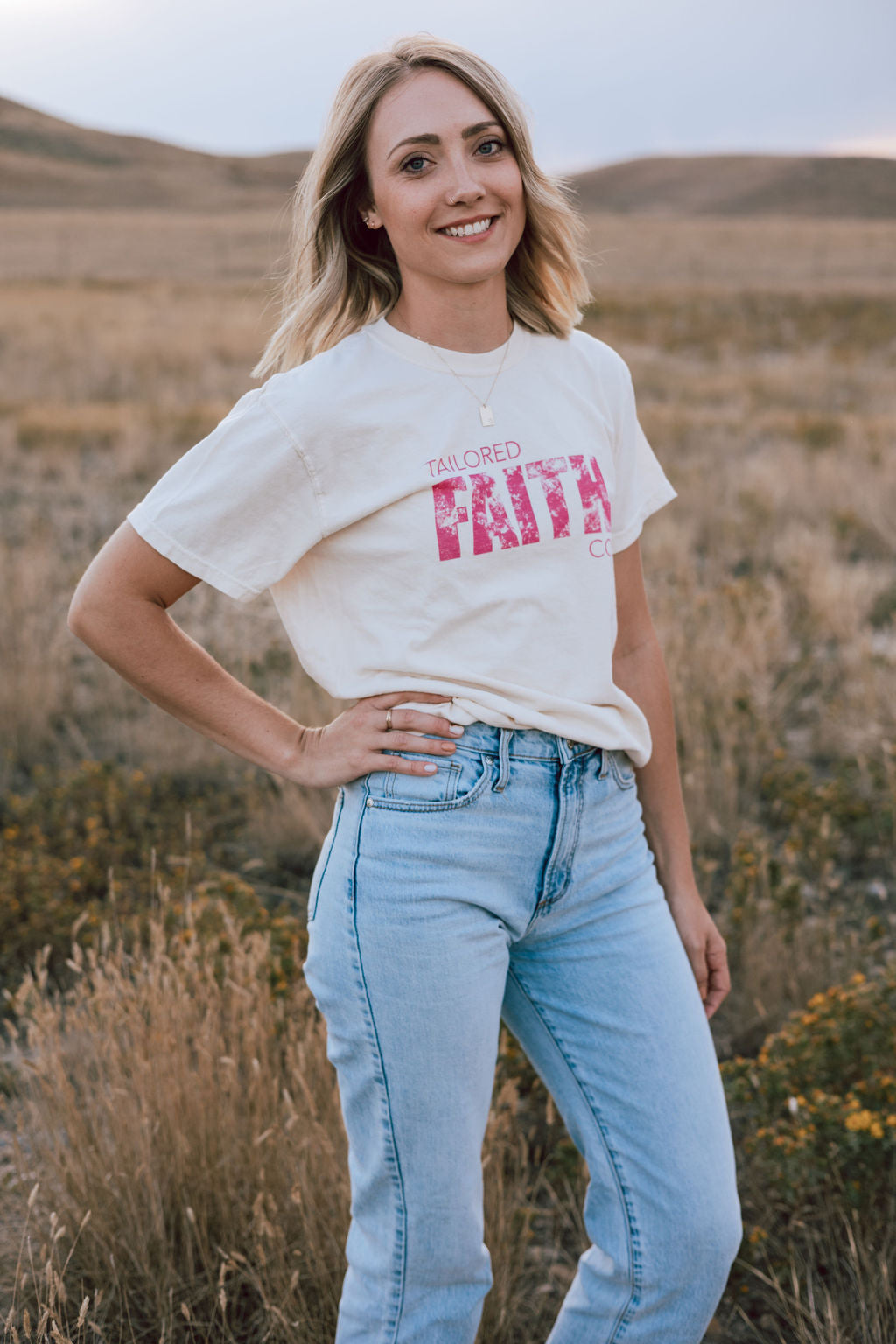 Vintage Hot Pink Tee
