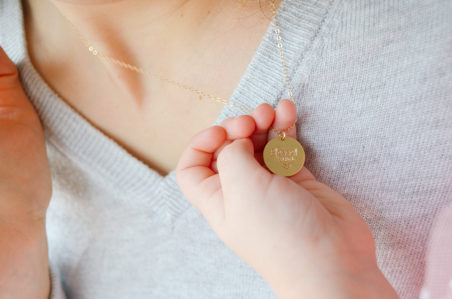 Blessed Mama Necklace