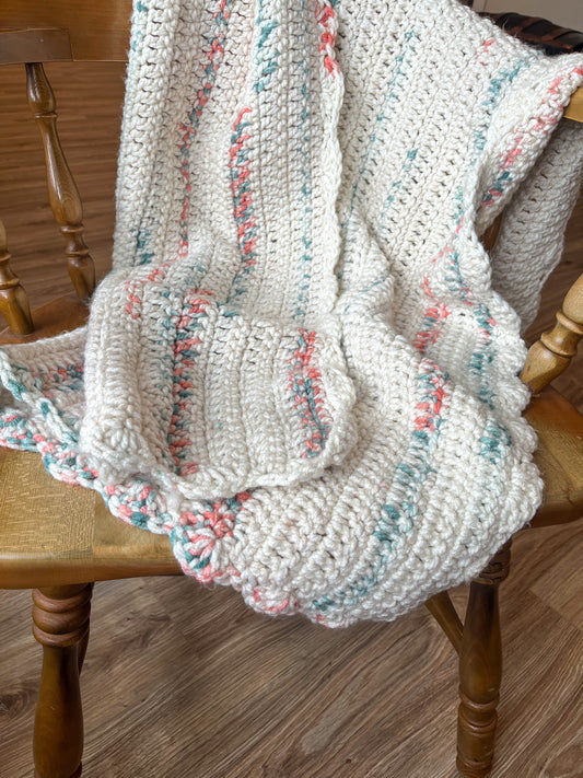 Chunky Shell Baby Blanket