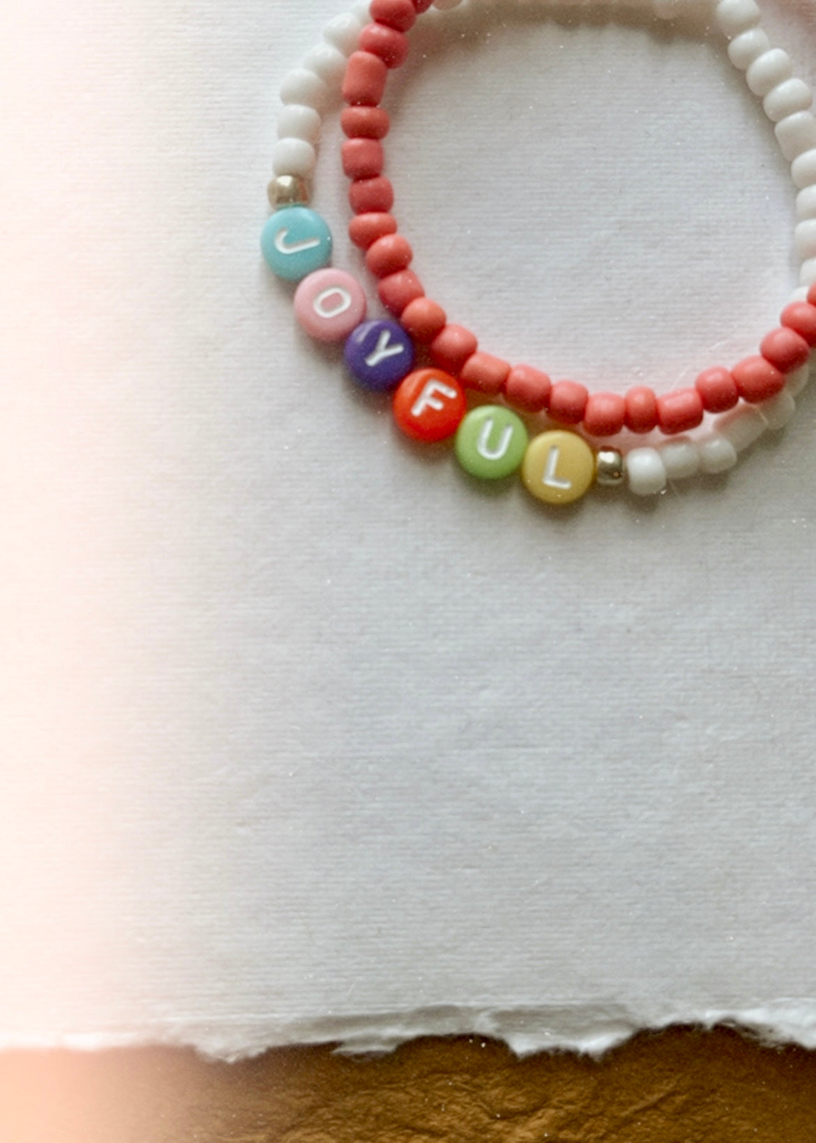 Beaded Affirmation Bracelet