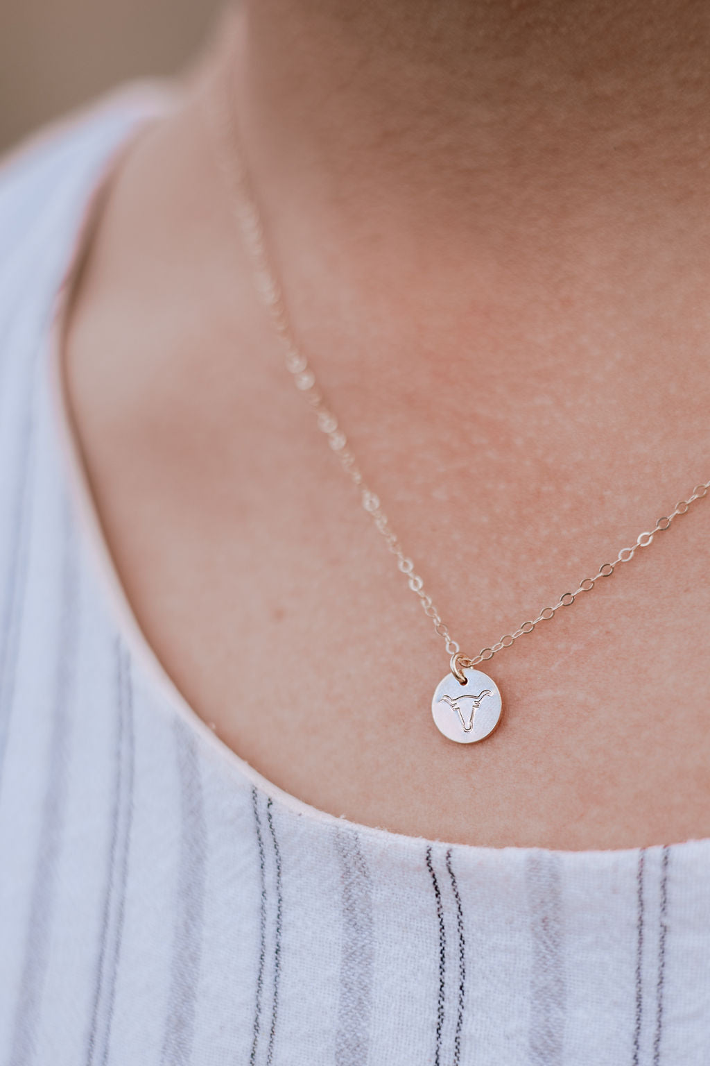 Take It By The Horns Necklace