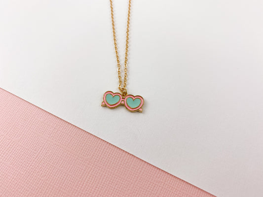 Heart Eyes Necklace