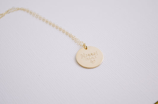 Blessed Mama Necklace