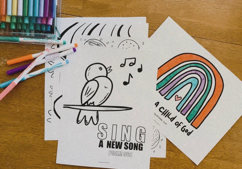 Coloring Sheet Bundle