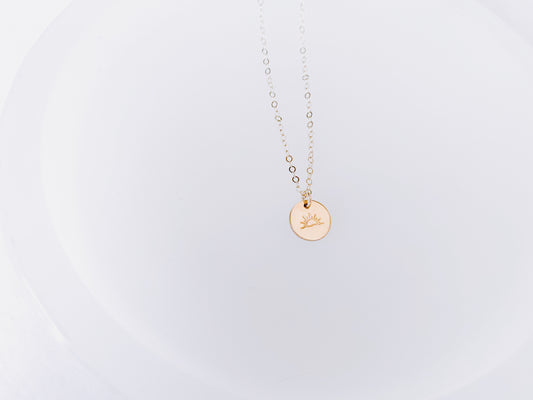 Arise Disc Necklace